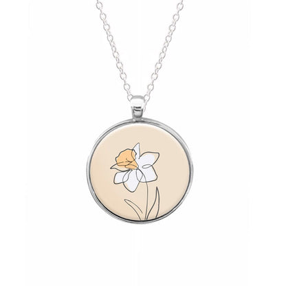 Spring Daffodil Necklace