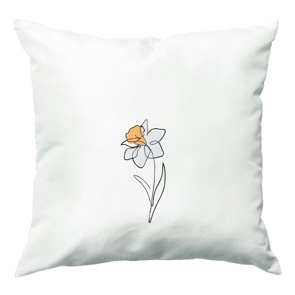 Spring Daffodil Cushion