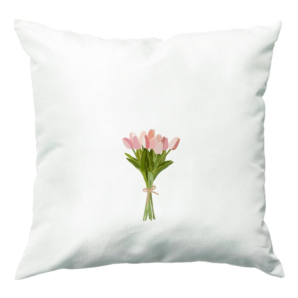 Spring Tulips Cushion