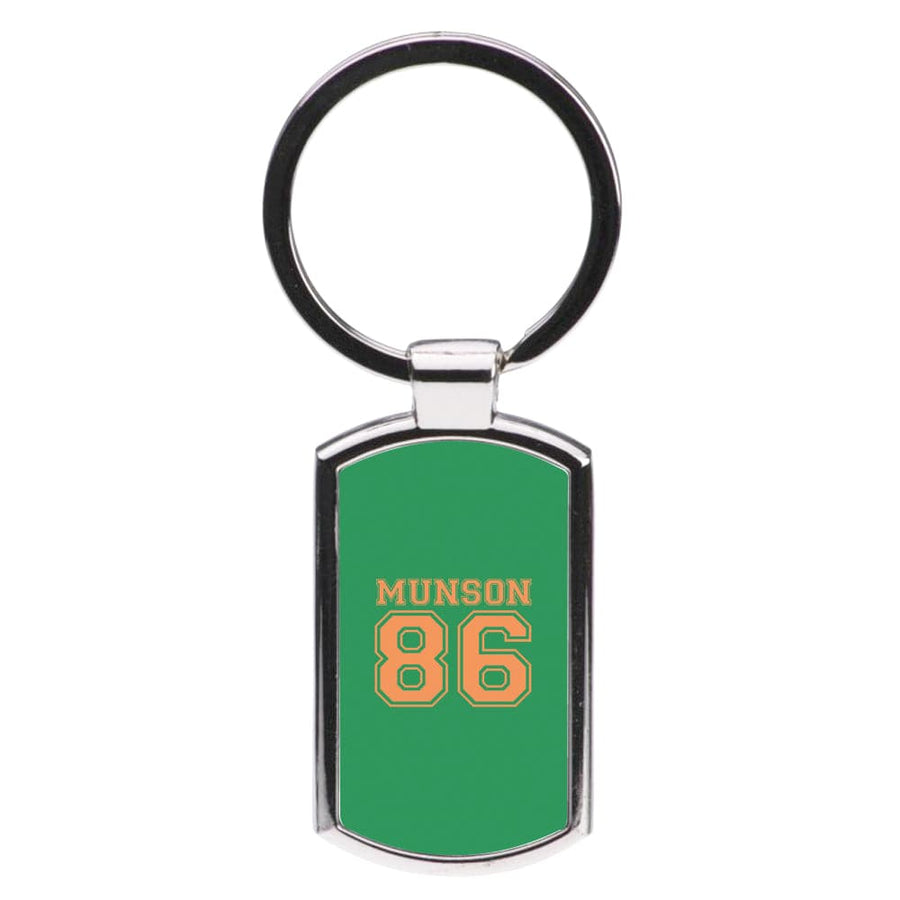 Eddie Munson 86 - Green Luxury Keyring