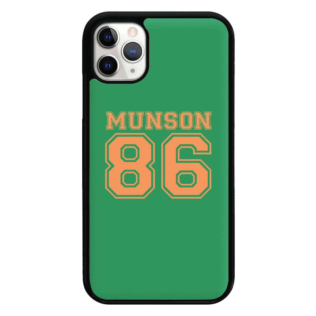 Eddie Munson 86 - Green Phone Case