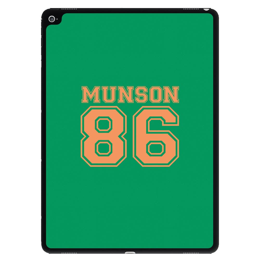 Eddie Munson 86 - Green iPad Case