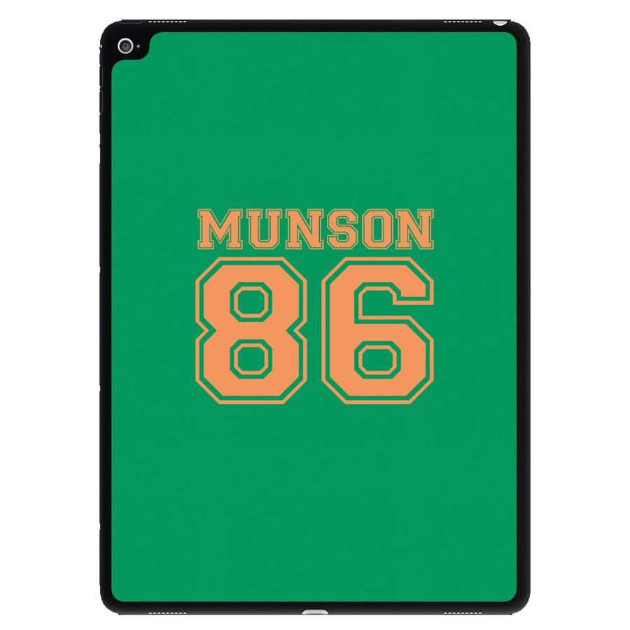 Eddie Munson 86 - Green iPad Case