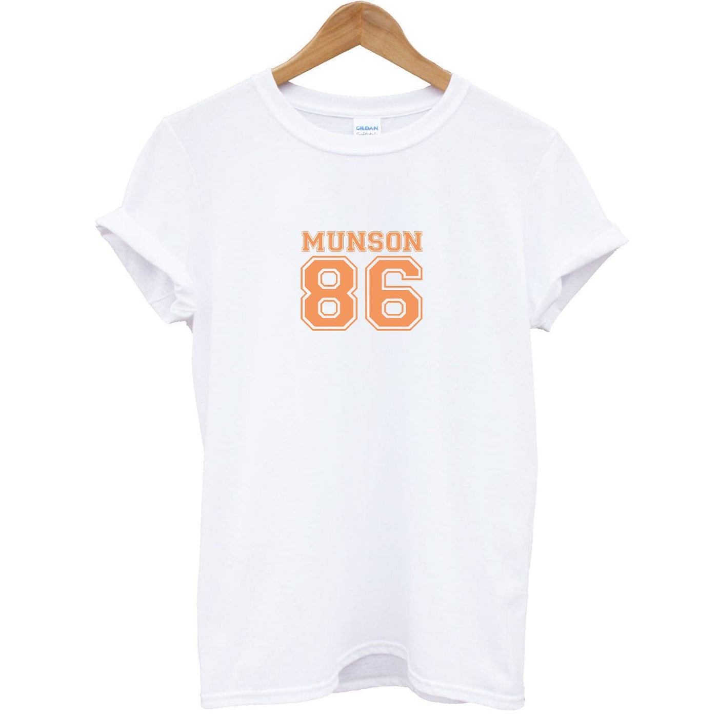 Eddie Munson 86 - Orange T-Shirt