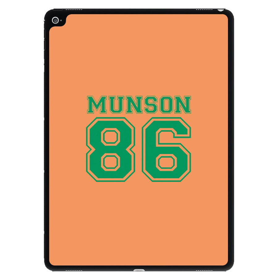 Eddie Munson 86 - Orange iPad Case