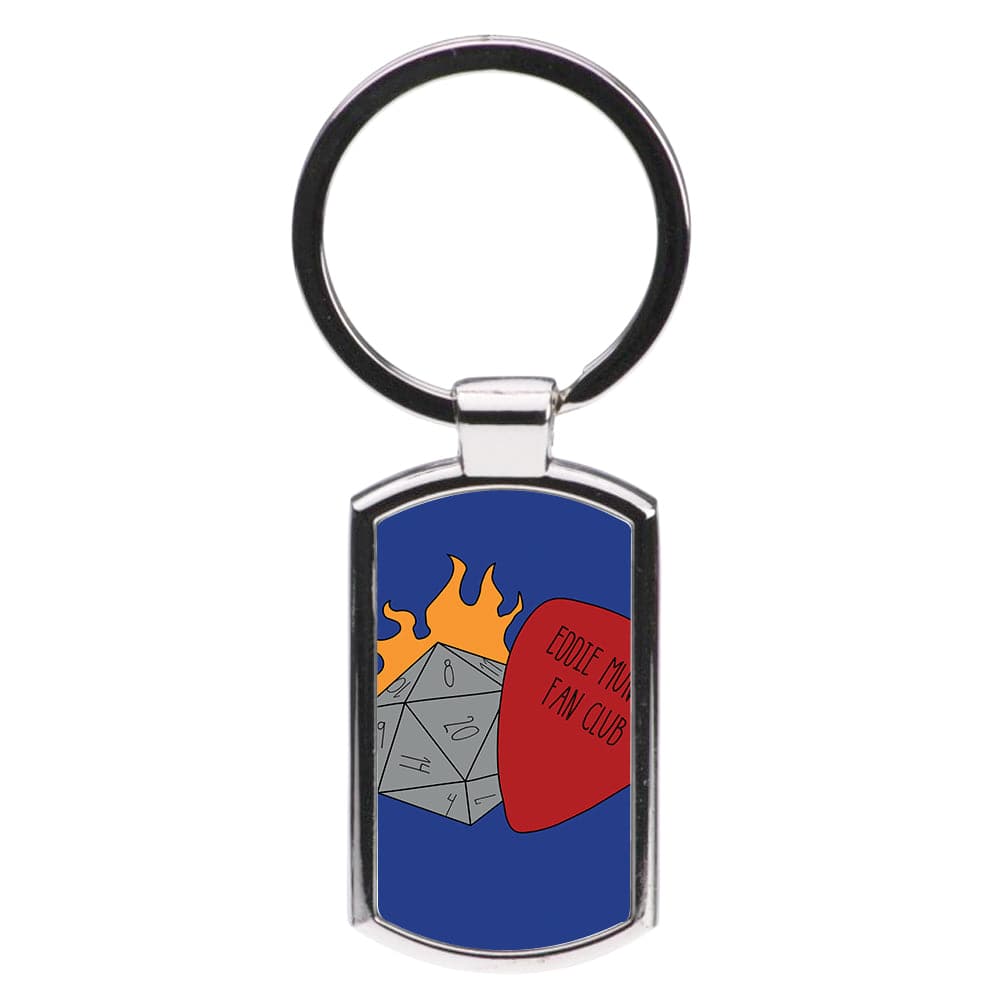 Eddie Munson Fan Club - Stranger Things  Luxury Keyring