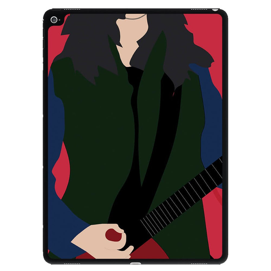 Eddie Munson Playing Guitar - Stranger Things iPad Case