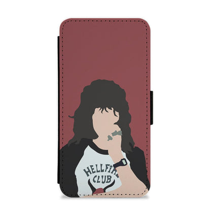 Eddie Munson Playing Guitar Flip / Wallet Phone Case