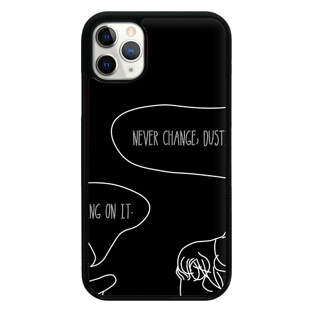 Never Change Dustin -  Eddie Munson Stranger Things Phone Case