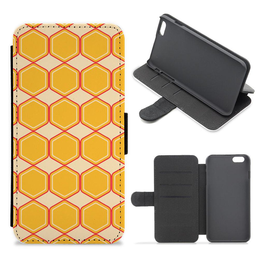 Honeycomb - Eighties Flip / Wallet Phone Case
