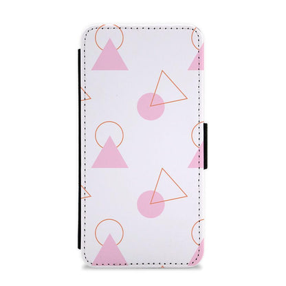 Triangle Pattern - Eighties Flip / Wallet Phone Case