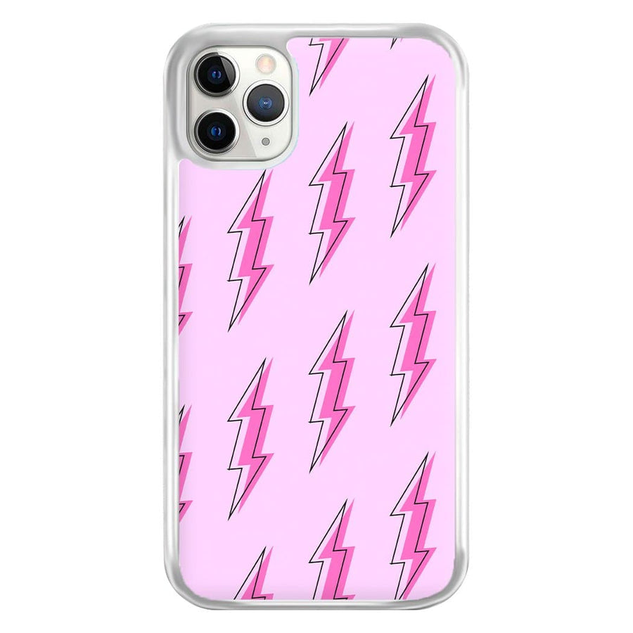 Pink Lightning - Eighties Phone Case
