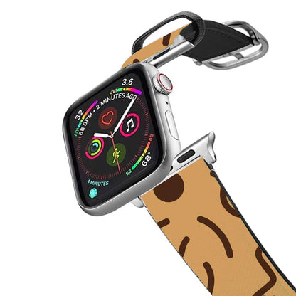 Nude Abstract Pattern - Eighties Apple Watch Strap