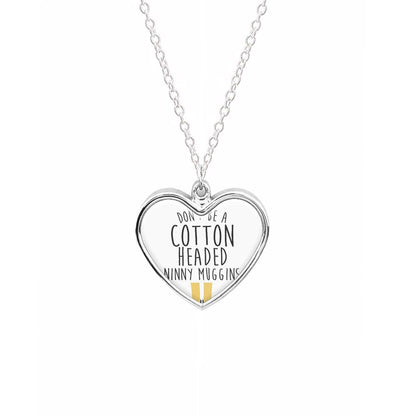 Cotton Headed Ninny Muggins - Buddy The Elf Necklace