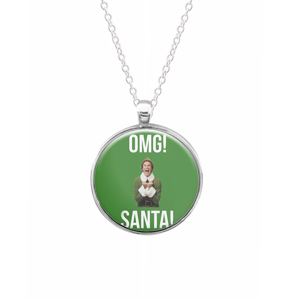 OMG SANTA! - Buddy The Elf Keyring - Fun Cases