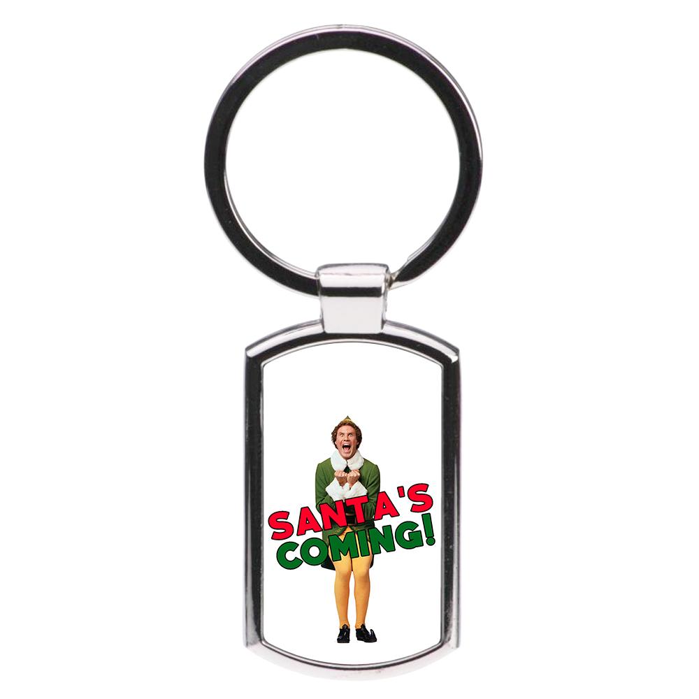 Buddy The Eld - Santa's Coming! Luxury Keyring