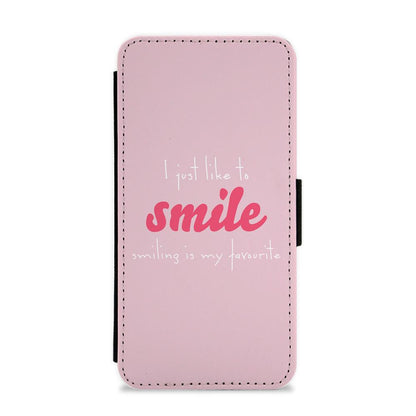 I Just Like To Smile - Elf Flip / Wallet Phone Case