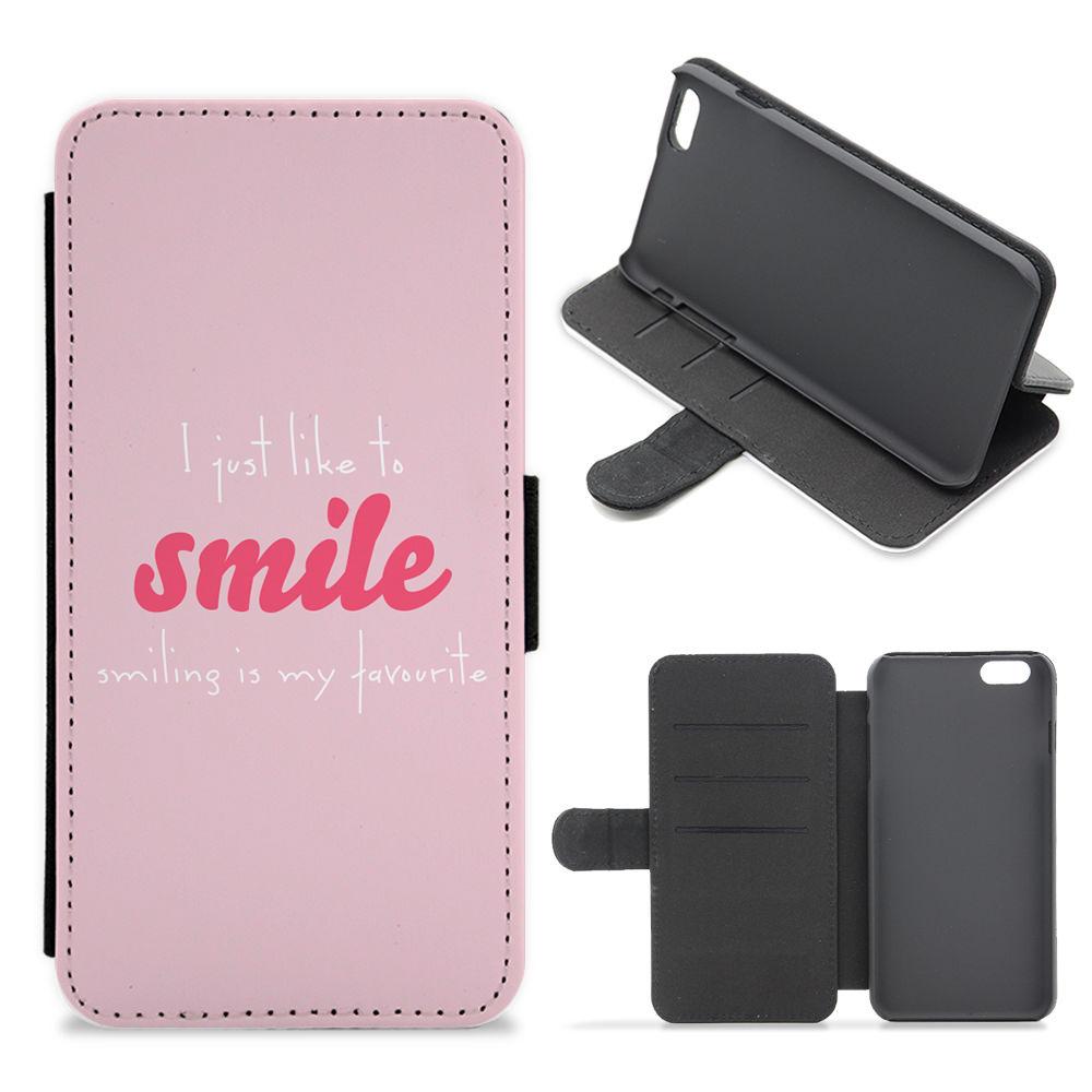 I Just Like To Smile - Elf Flip / Wallet Phone Case