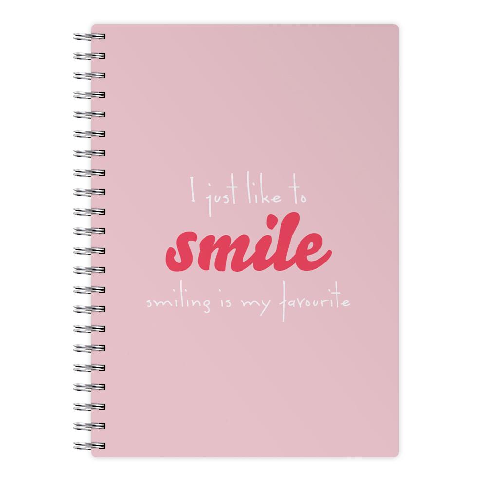 I Just Like To Smile - Elf Notebook