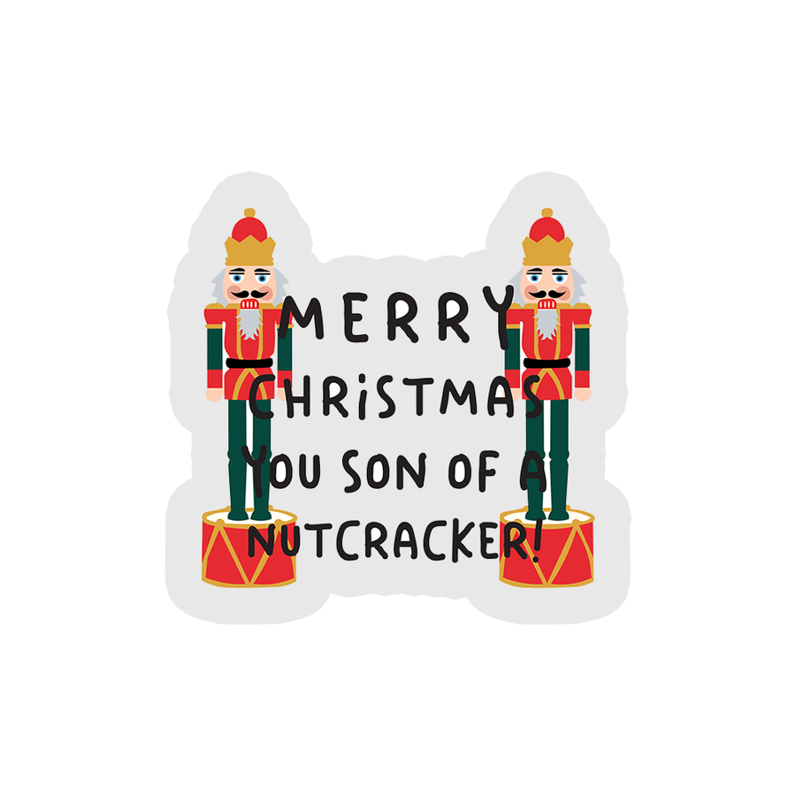 Merry Christmas You Son Of A Nutcracker - Elf Sticker