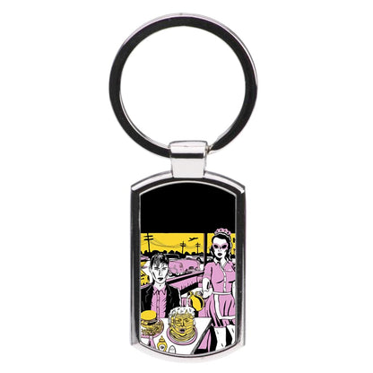 Popart Sam Fender Luxury Keyring