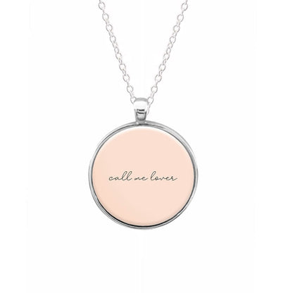 Call Me Lover - Sam Fender Necklace