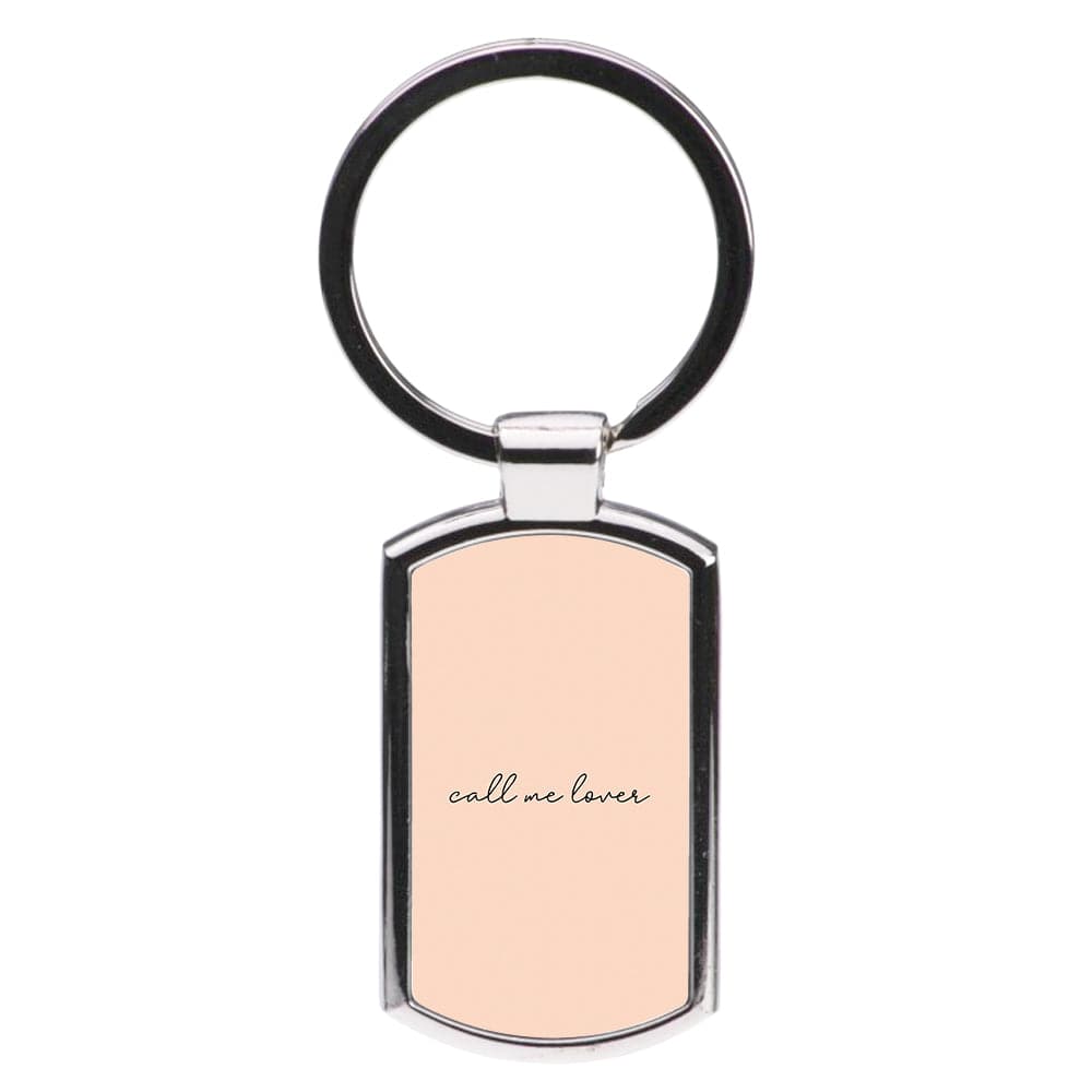 Call Me Lover - Sam Fender Luxury Keyring