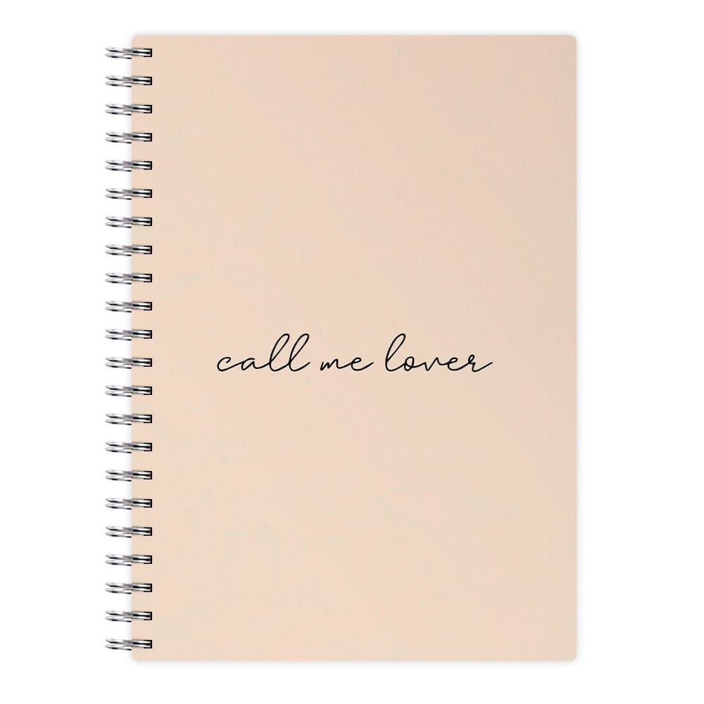 Call Me Lover - Sam Fender Notebook