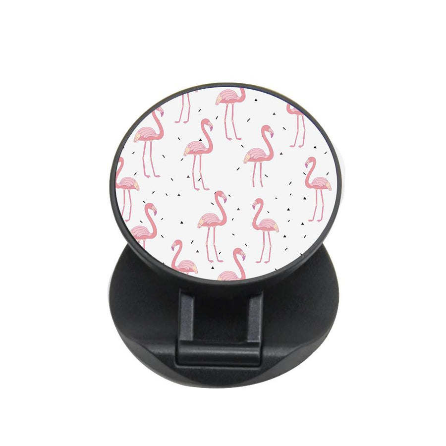 Pink Flamingo Pattern FunGrip - Fun Cases
