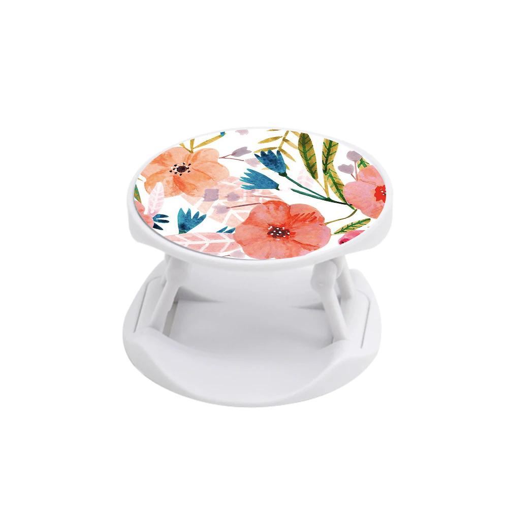 Peach Watercolour Floral Pattern FunGrip