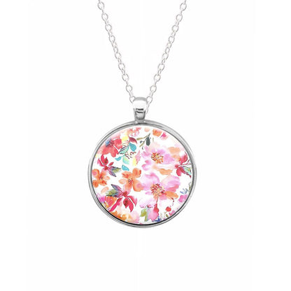 Spring Floral Pattern Keyring - Fun Cases