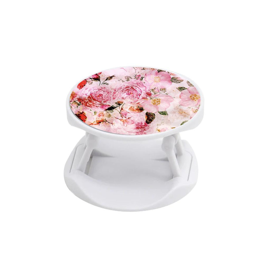 Pretty Pink Chic Floral Pattern FunGrip