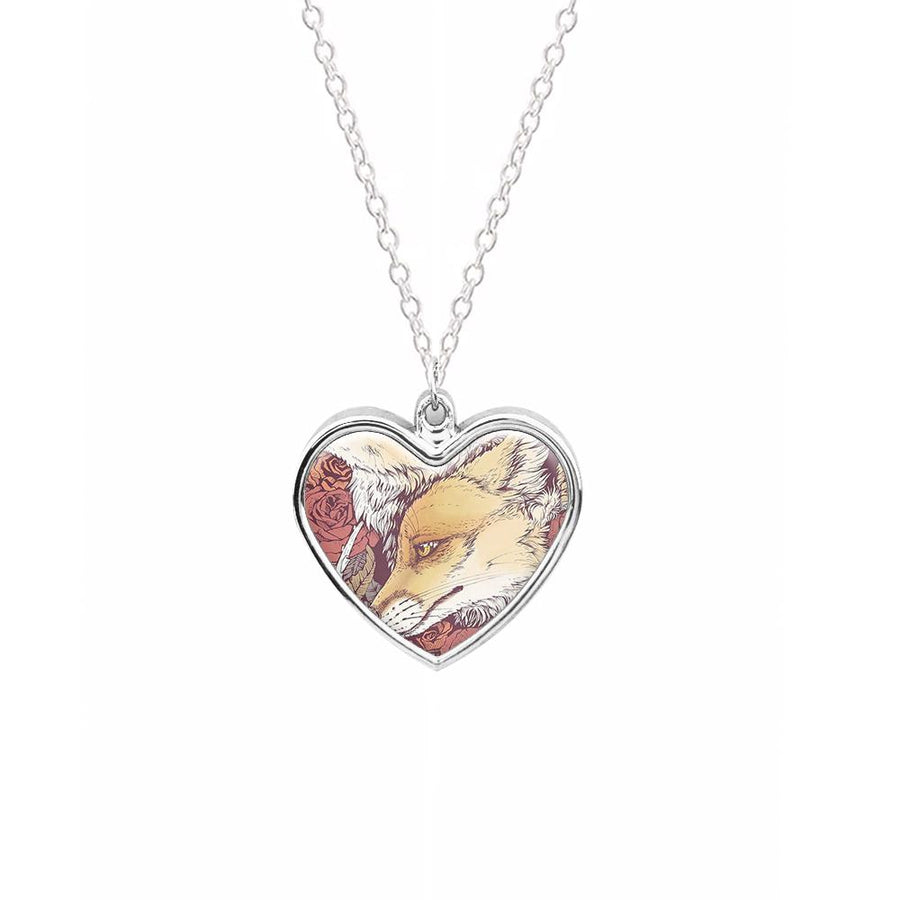 Red Fox Bloom Necklace