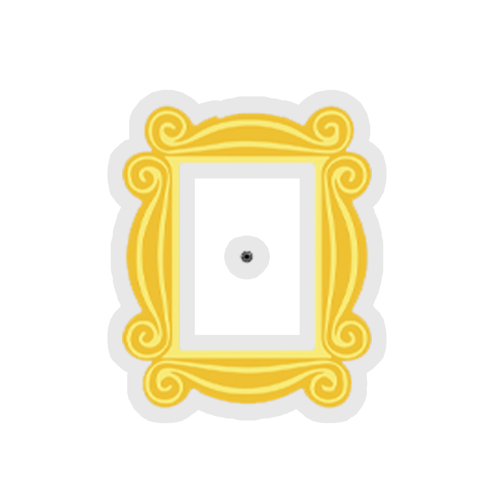 The Door Peephole - Friends Sticker
