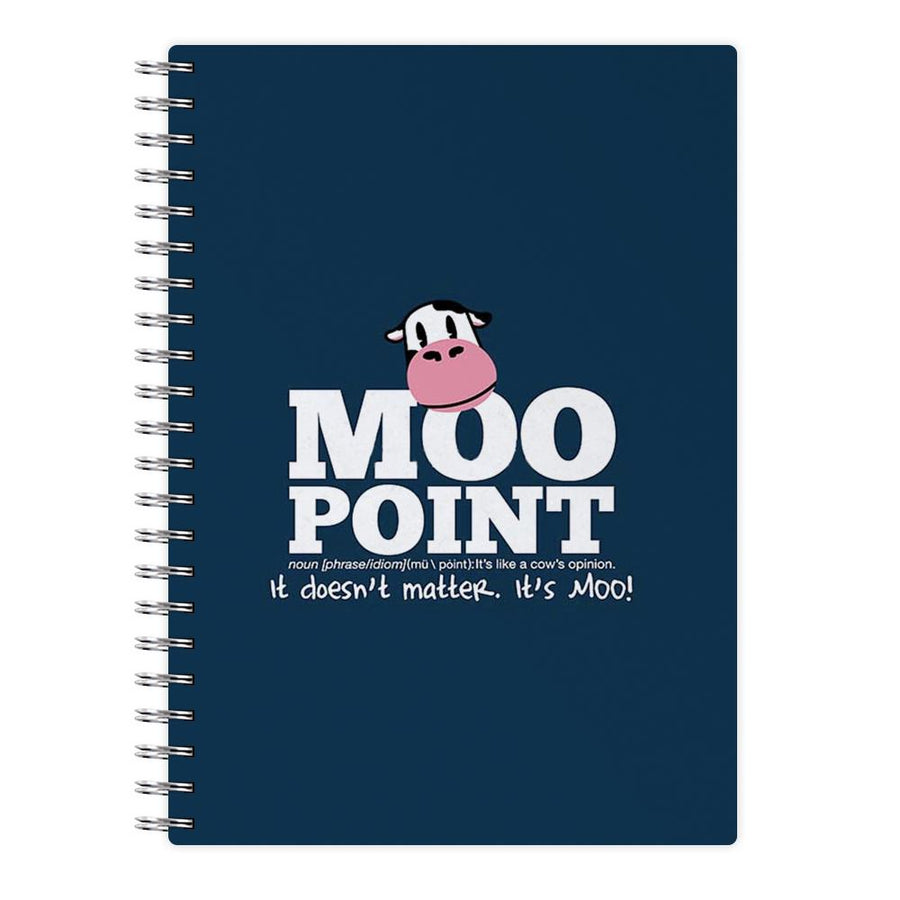A Moo Point - Joey Tribbiani Notebook - Fun Cases
