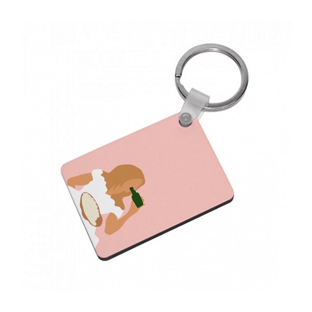 Rachel's Wedding Dress - Friends Keyring