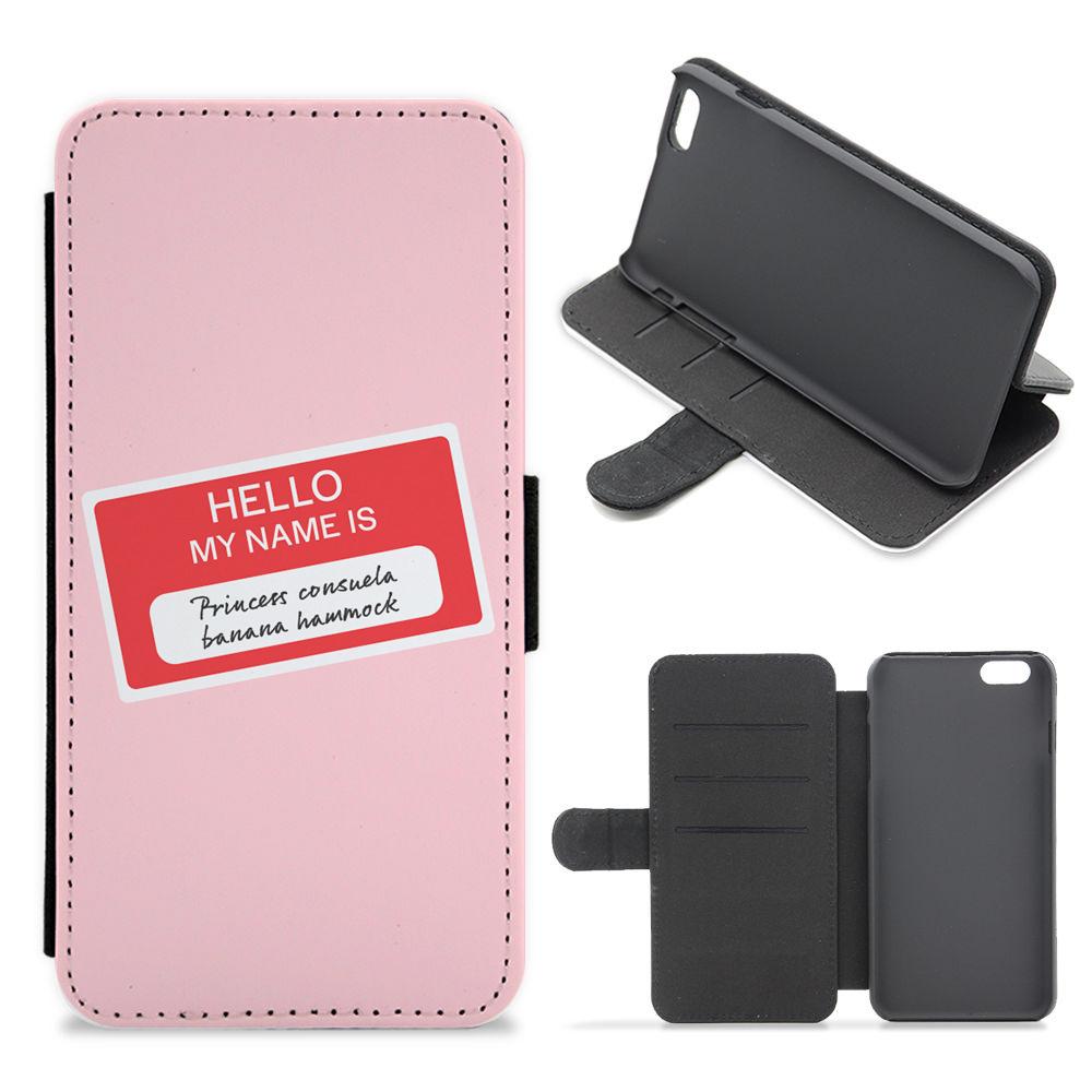 Hello My Name Is - Friends Flip / Wallet Phone Case