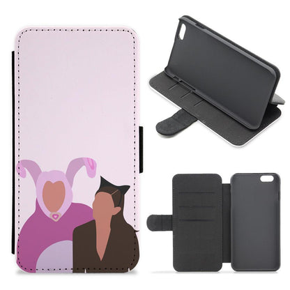 A Geller Halloween - Friends Flip / Wallet Phone Case