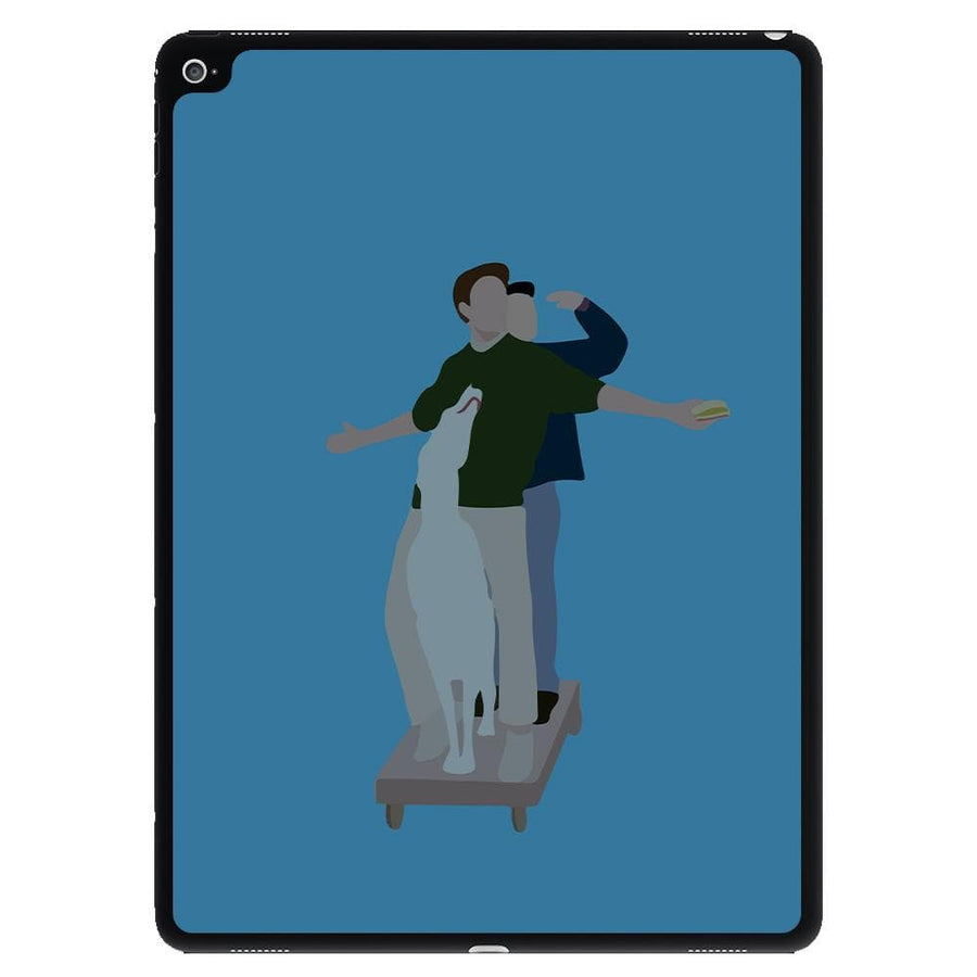 Two Men And A Dog - Friends iPad Case