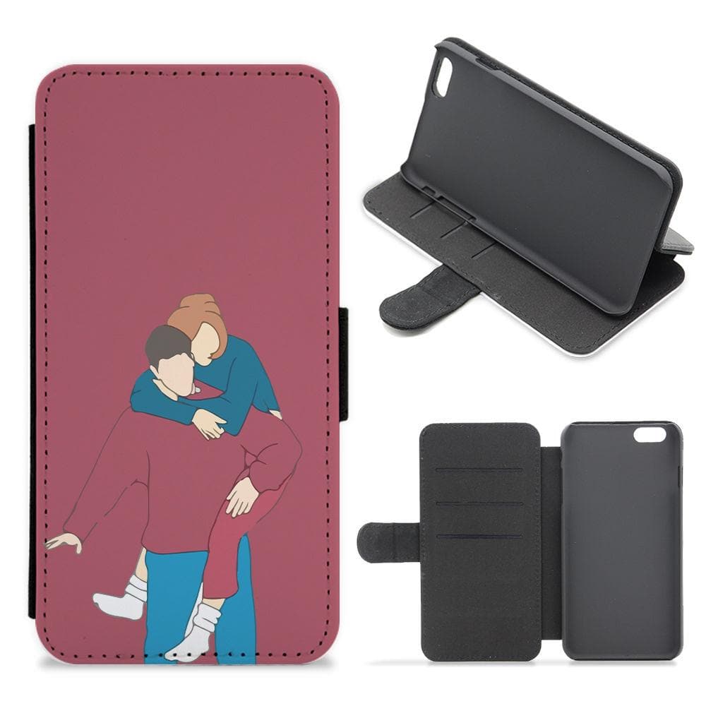 Ross And Rachel - Friends Flip / Wallet Phone Case