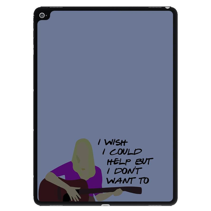 I Wish I Could Help But I Don't Want To - Friends iPad Case