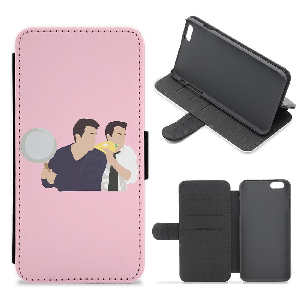 Saucepan - Friends Flip / Wallet Phone Case