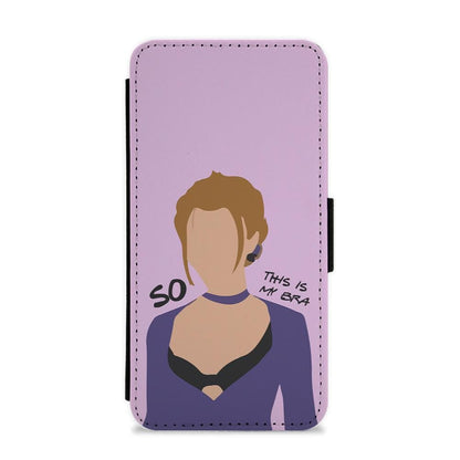 So This Is My Bra - Friends Flip / Wallet Phone Case