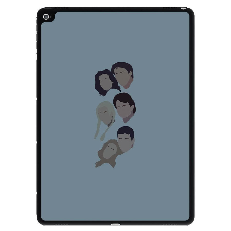 Cast Faces - Friends iPad Case