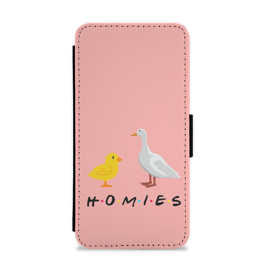 Homies Duck And Rabbit - Friends Flip / Wallet Phone Case