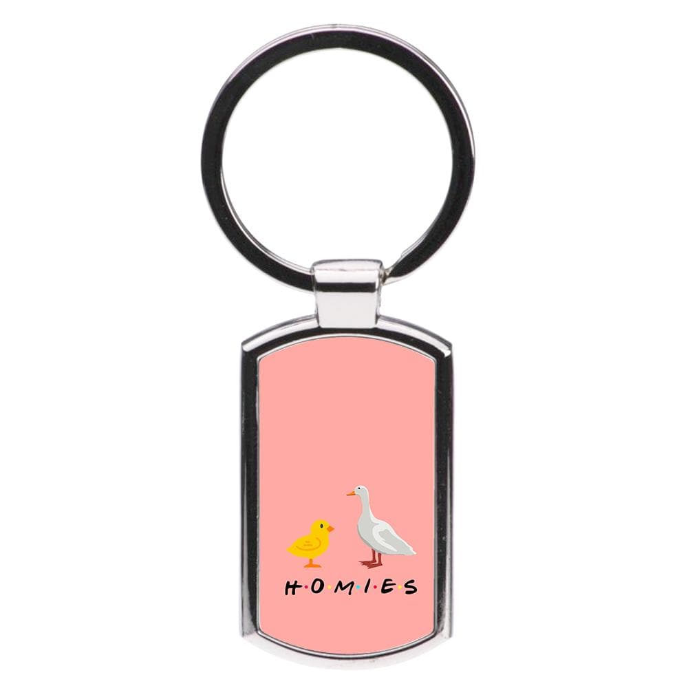 Homies Duck And Rabbit - Friends Luxury Keyring