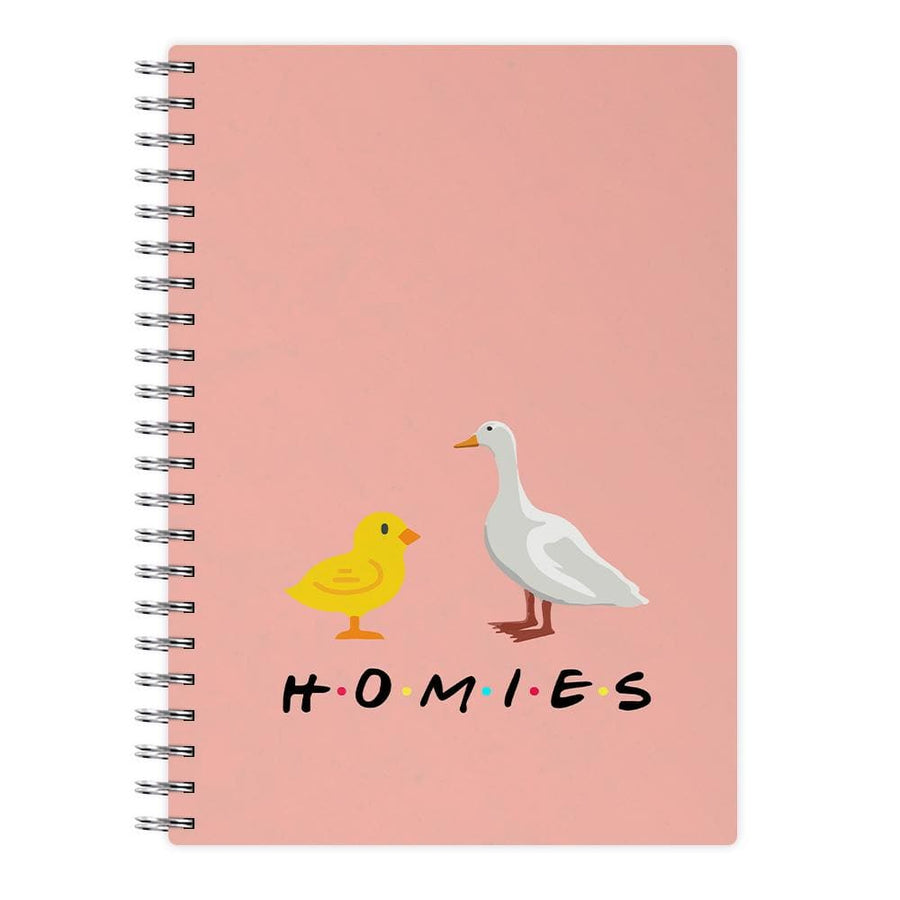 Homies Duck And Rabbit - Friends Notebook
