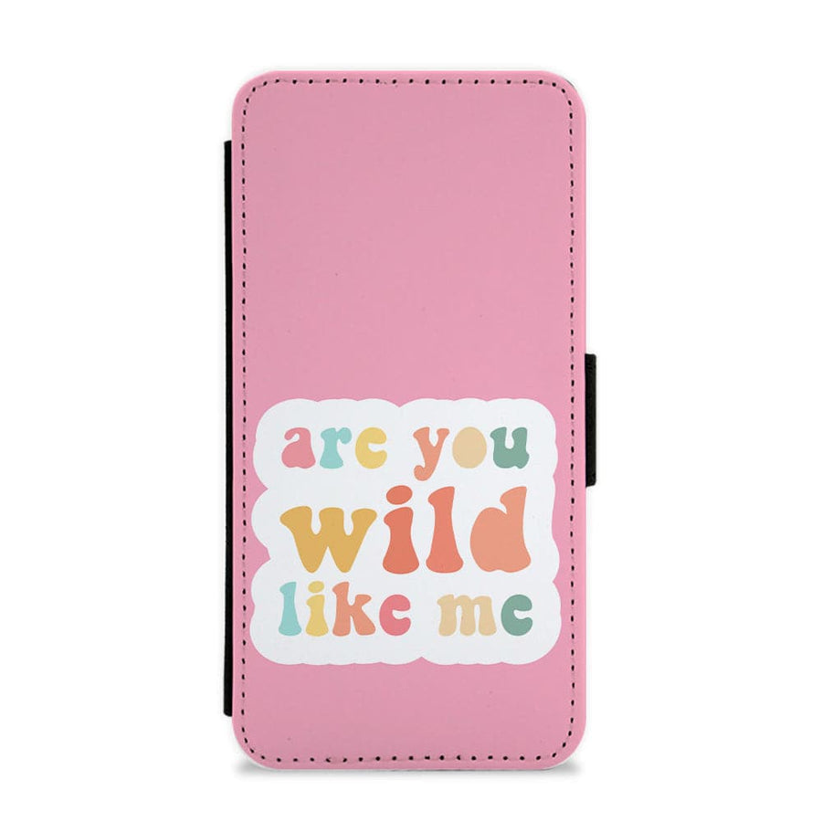 Are You Wild - Wolf Alice Flip / Wallet Phone Case