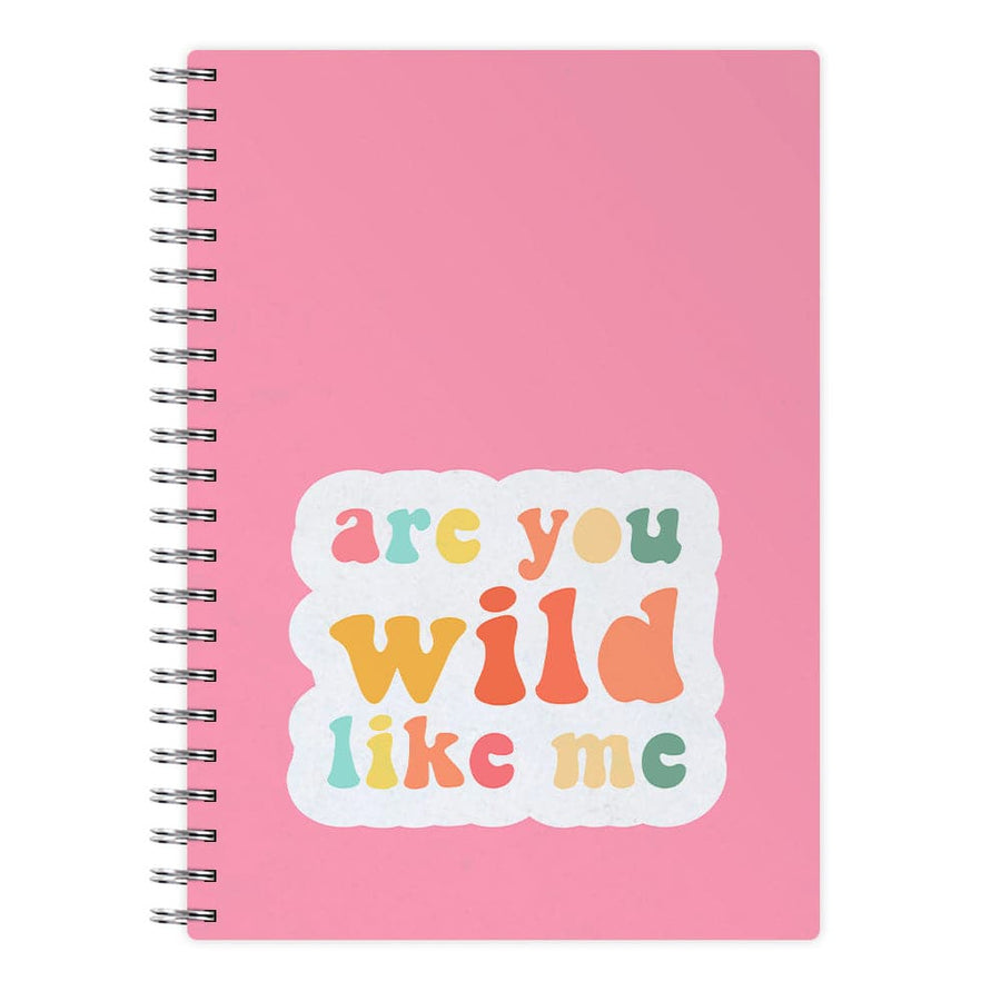 Are You Wild - Wolf Alice Notebook