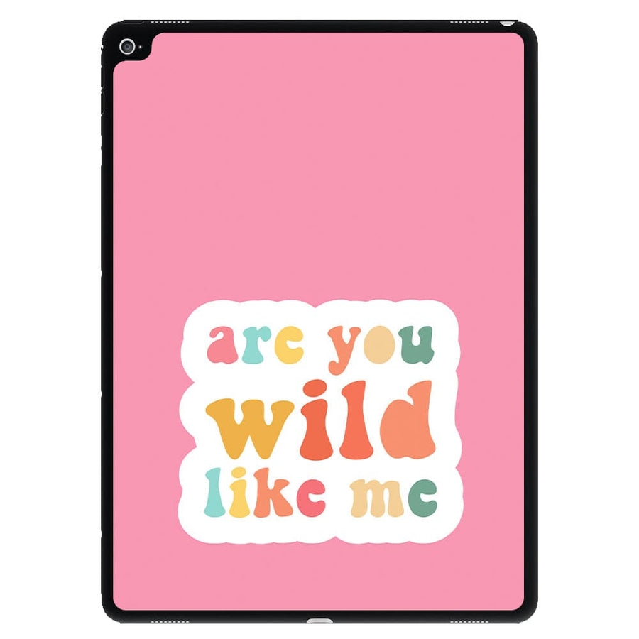 Are You Wild - Wolf Alice iPad Case